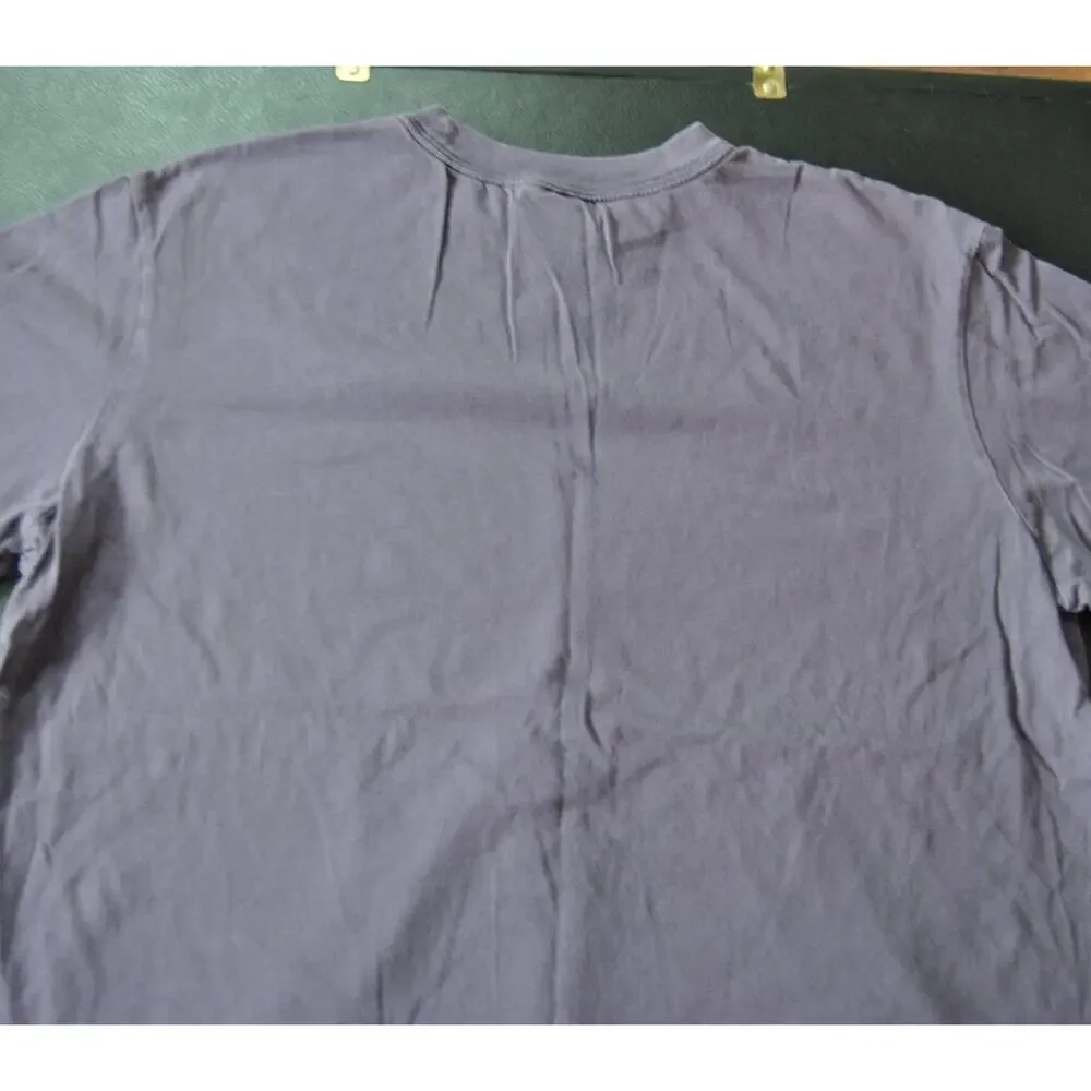 Nike Purple Center Swoosh Logo Short Sleeve Shirt Medium
